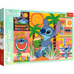 Puzzles - "500" - Holidays with Stitch / Disney Lilo&Stitch