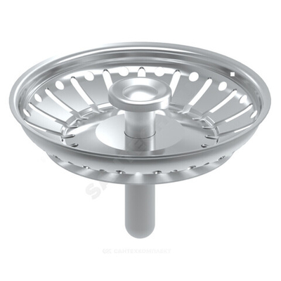 Фильтр-пробка для кухонной мойки пластик 3 1/2" Unicorn Е100Р