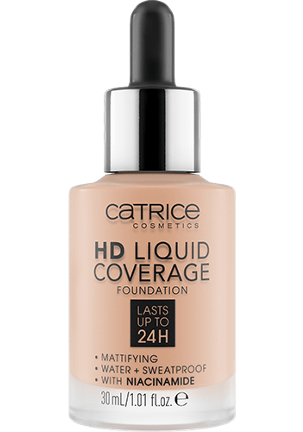 Тональная основа Catrice HD Liquid Coverage Foundation - 020 ROSE BEIGE