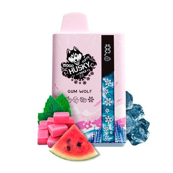 HUSKY AIR MAX 2.0 15000 Жвачка Мята Арбуз - Gum Wolf