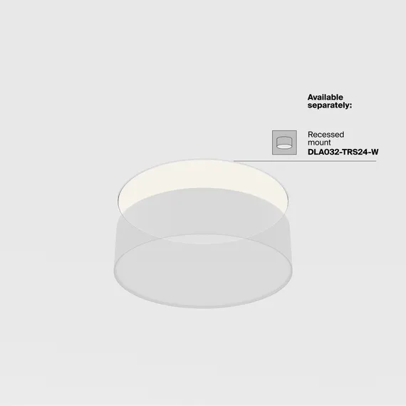 Потолочный светильник Зон / Zon 24 Вт 3000 К 120° Technical c032cl-24w3k-rd-w