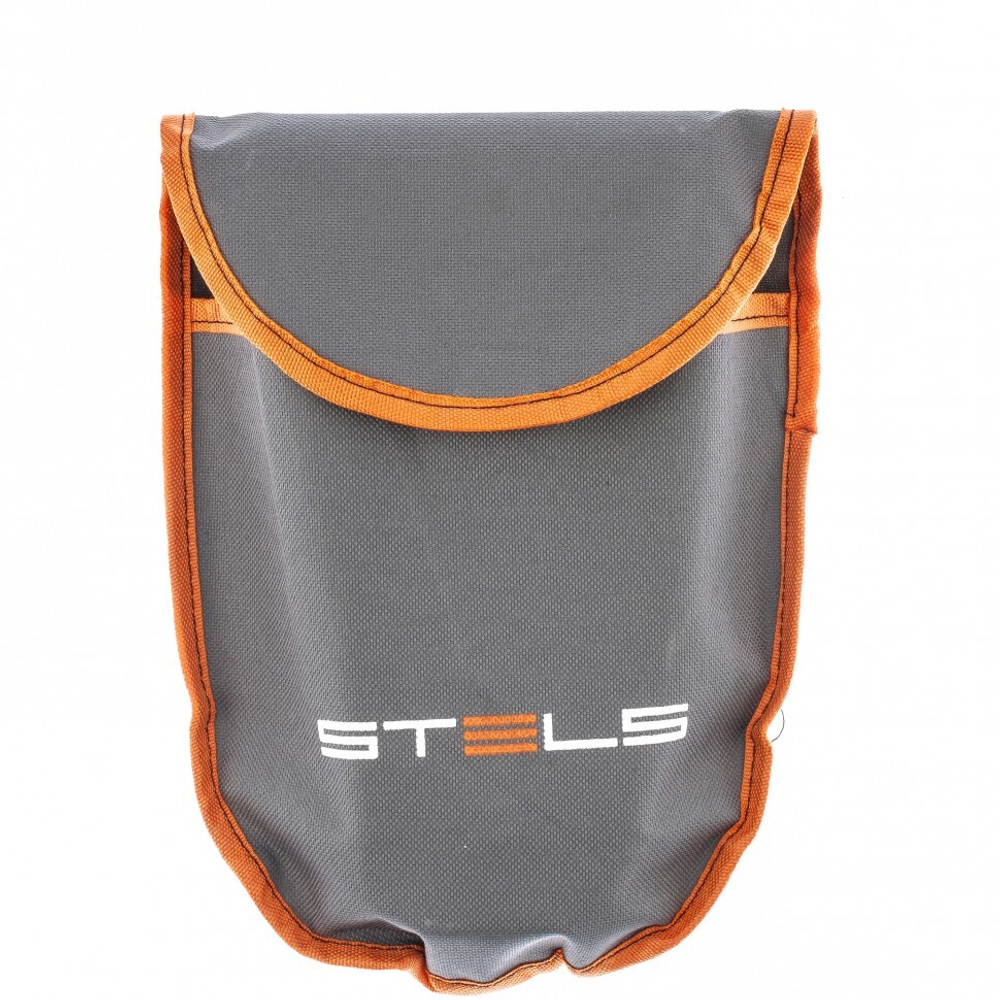 Лопата походная, 150х205х253 - 590 мм, пластик. рукоятка, складная в чехле, Stels