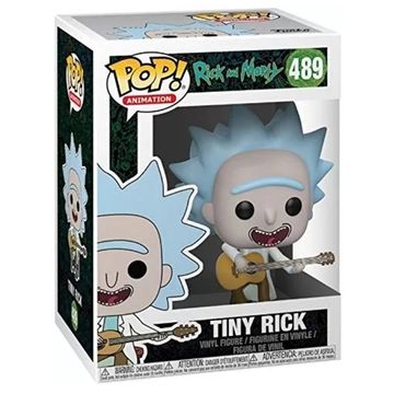 Фигурка Funko POP! Animation Rick & Morty Tiny Rick w/ Guitar 34215