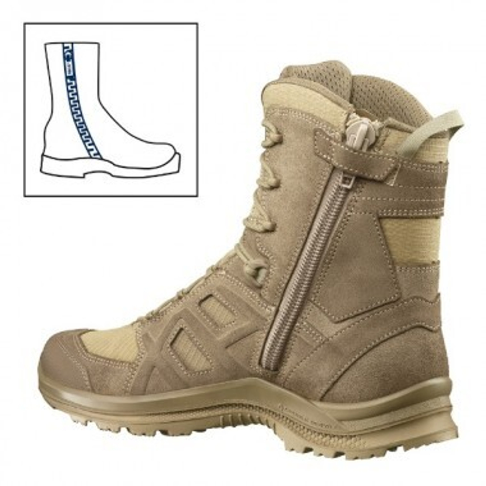 ТАКТИЧЕСКИЕ БОТИНКИ HAIX BLACK EAGLE ATHLETIC 2.0 V T HIGH/DESERT SIDEZIPPER