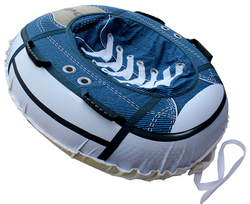 Санки-ватрушка МИТЕК Тюбинг «Кед» овал 110х95 см.