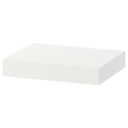 ЛАКК LACK Полка настенная, белая, 30x26 см