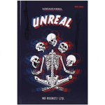 Записная книжка А5, Проф-Пресс, 7БЦ, ламинированный картон, матовая ламинация, твин-лак, клетка, 80 л., "Медитация скелета"