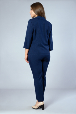 Жакет женский 3736зп, чернильный #259Чер043736зп