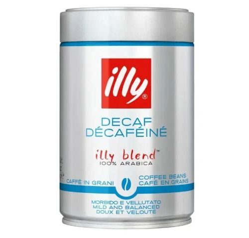 Кофе в зернах ILLY Espresso Decaffeinato без кофеина 250 г