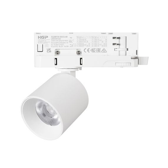 Светильник LGD-DYKE-4TR-R60-8W Day4000 (WH, 20 deg, 230V, DALI) Arlight 058681