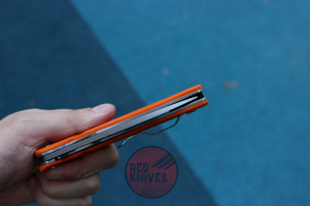 Нож Spyderco Subvert Orange C239GOR
