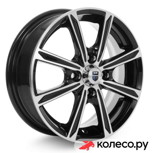 Флэш (КС698) 5x14/4*98 D58.5 ET35 Алмаз-черный