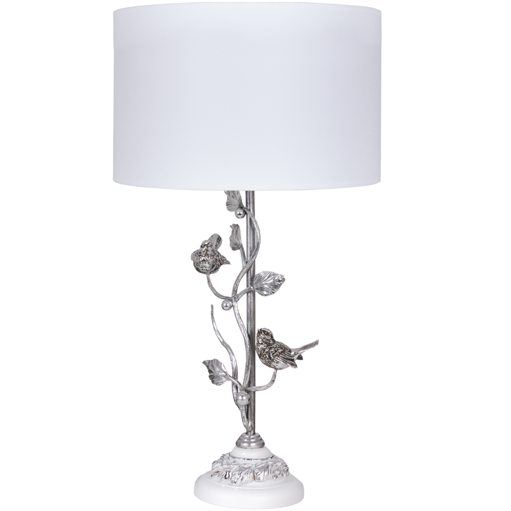 Настольная лампа Terra Spring Айс Античное серебро