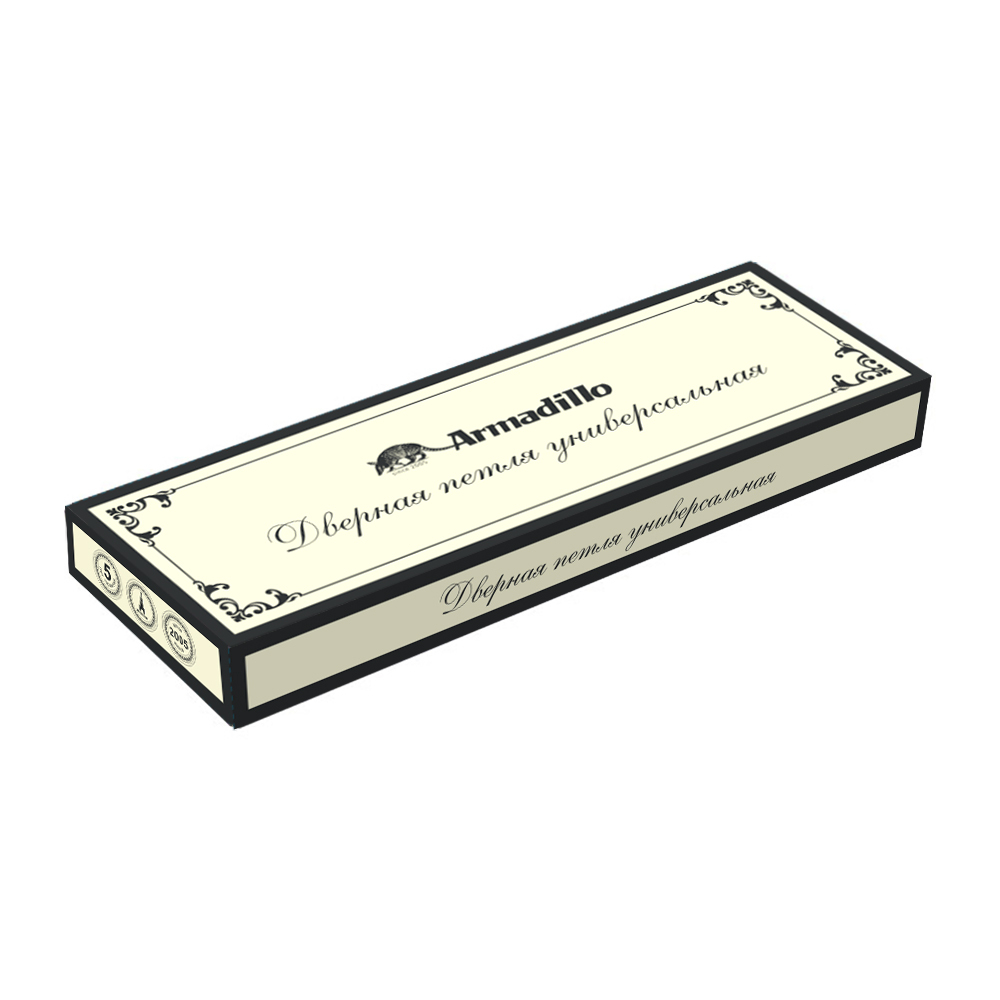 Петля универсальная Castillo CL 500-A4 102x76x3,5 OB Античная бронза