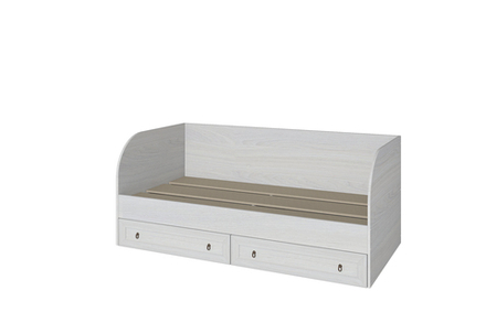 Кровать 0,9 с ящиками МС "Алисия"