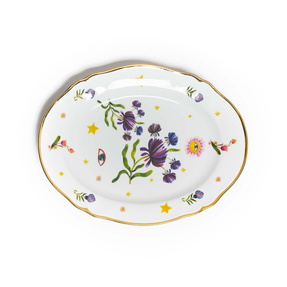 Блюдо овальное Bitossi Home Fabula Profumo (34 см)