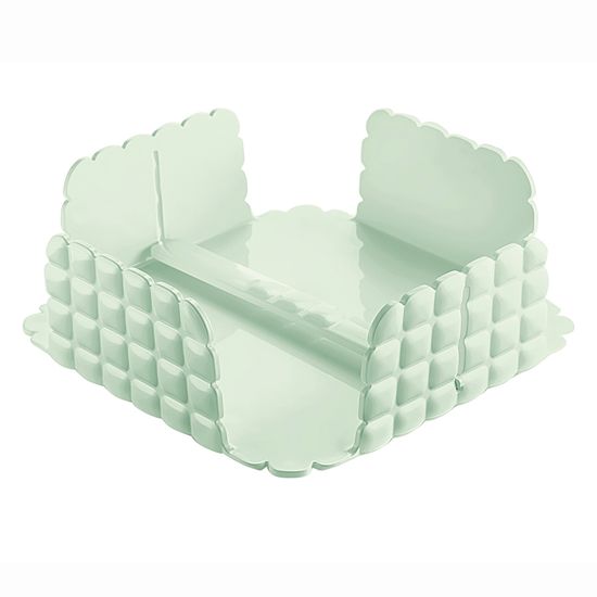 Салфетница квадратная tiffany, зеленая