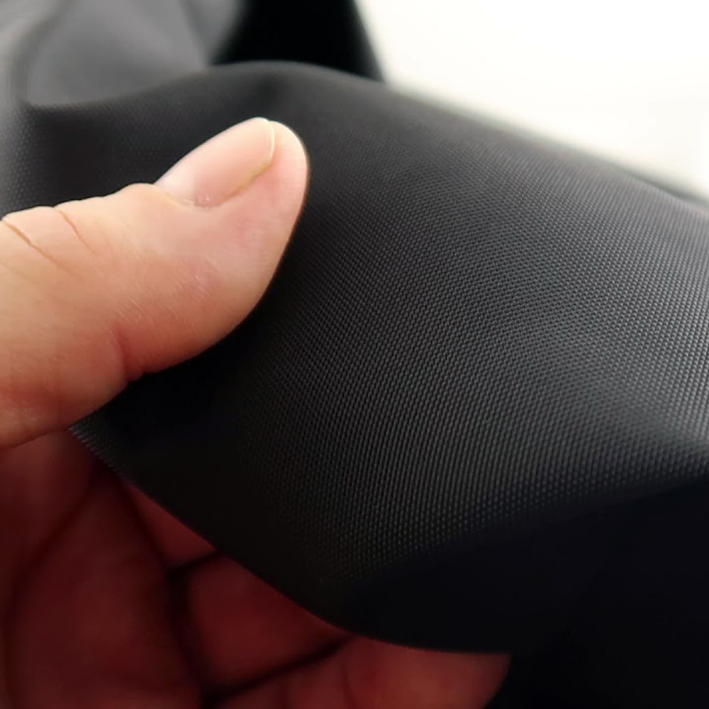 Ткань сумочно-рюкзачная Prival Кордон-500, 315г/м2, чёрный, 1.5х15м