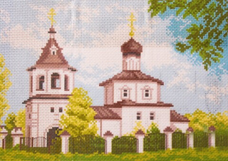 "Белая церковь"-0689 канва с рисунком