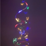 Гирлянда для дома «Волшебный хвост» 2,0 м, 8 нитей, 160 ламп,, IP-40, Мультицвет (постоянное свечение)