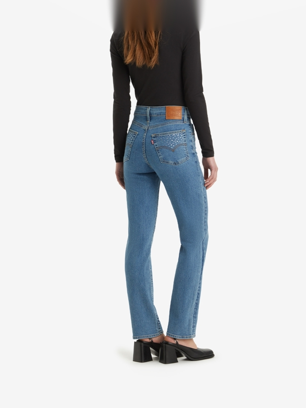 Женские прямые джинсы с завышенной талией Levi's 724 High Rise Straight 18883-0315