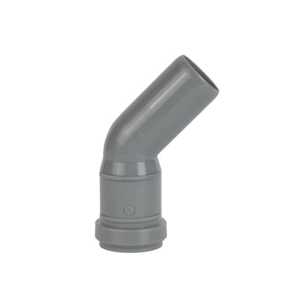 Отвод канализационный RTP 32 мм 45°