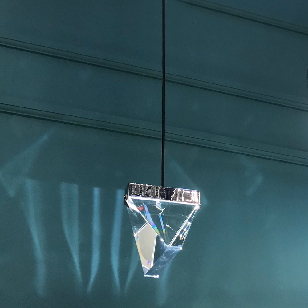 Подвесной светильник Cloyd GRAVITON-A P1 / выс. 11 см - хром (арт.10547)