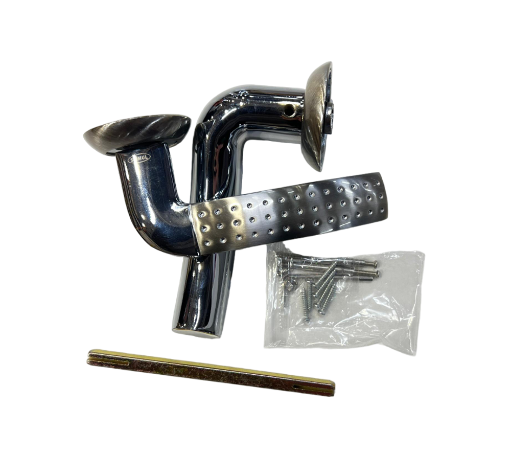 ДВЕРНАЯ РУЧКА БРОНЬ STIMUL R96 SN/CP