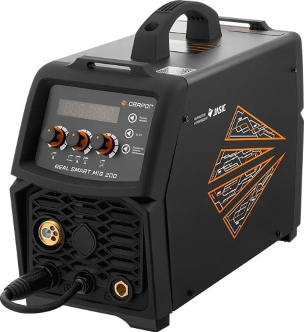Сварочный полуавтомат СВАРОГ REAL SMART MIG 200  BLACK (N2A5) 00000098557