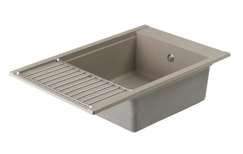Кухонная Мойка Делия 78 (Серый шелк) NEW