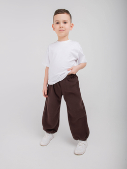 Костюм флисовый с олимпийкой "Шоколад"