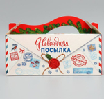 Коробка складная «Новогодняя почта », 23х 10 х 15 см 9803973