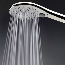 Bossini Syncronia душевая лейка Ø 120 мм, 6 режимов, кнопка управления, цвет хром