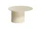 Столик Type D 70 см со смещенным основанием D 39 см (молочный)
