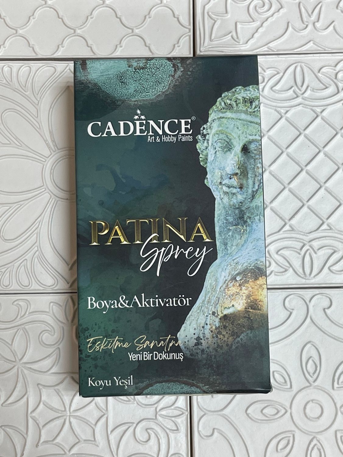 набор, Patina spray set  ЗЕЛЕНЫЙ 50мл+50мл, cadence