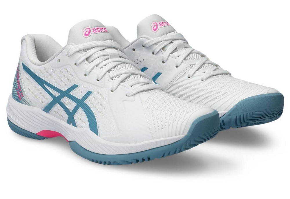 Женские кроссовки для Падел Asics Solution Swift FF Padel - white/gris blue