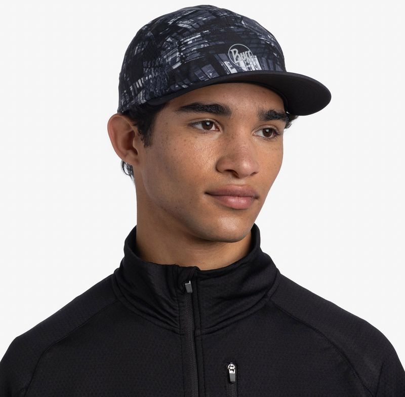 Кепка полиэстер Buff 5 Panels Cap Gline Black Фото 2