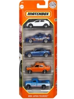 Набор из 5 машинок Хот Вилс Matchbox MBX Japan Tourers