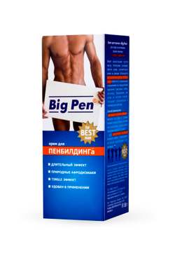 Крем для увеличения пениса Big Pen для мужчин, 50 г