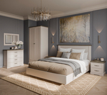 TOSCANA NEW, Кровать 160 с подъемником. Цвет ПЕРСИДСКИЙ ЖЕМЧУГ/КАНЬОН