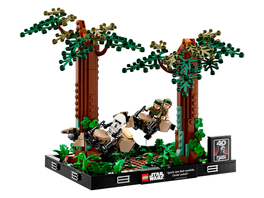 Конструктор LEGO Star Wars 75353 Диорама: Погоня за спидером