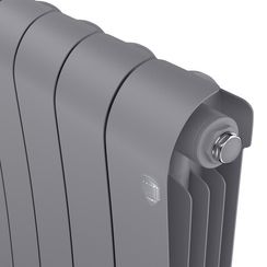 Радиатор биметаллический Royal Thermo Infinity 500 Silver Satin - 12 секц.