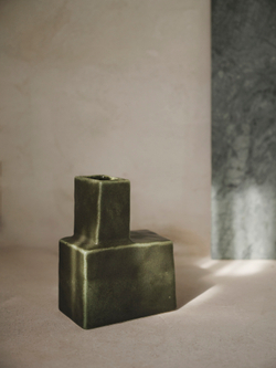 Ваза Ferm Living Koa Vase, Small, Dark Sage, темный шалфей