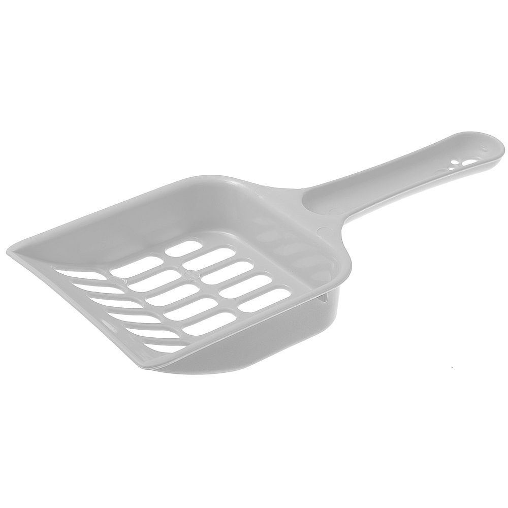 Совок с отверстиями для кошачьего туалета ZooOne 20х9х2,5 см (СЕРЫЙ) Совок с отверстиями для кошачьего туалета ZooOne 20х9х2,5 см (СЕРЫЙ)