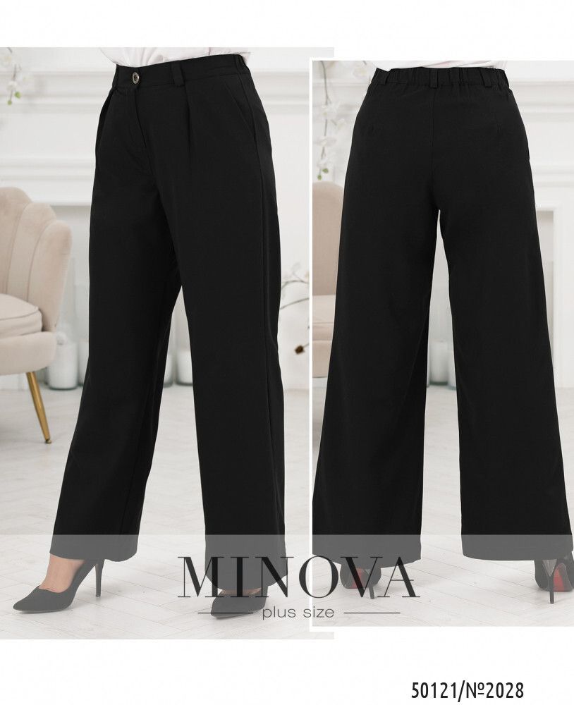 Брюки 2028-черный Minova