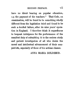The Educational Code of the Prussian Nation, in Its Present Form | Anna Maria Goldsmid
