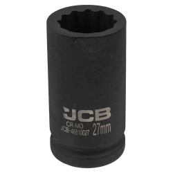 Головка ударная глубокая 3/4'', 27мм (12гр.) JCB JCB-46810027