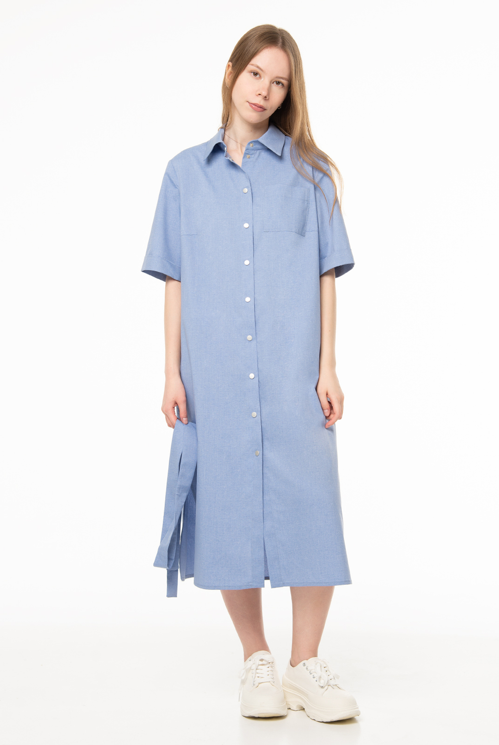 Платье женское 4312зп, джинс #525Дж054312зп