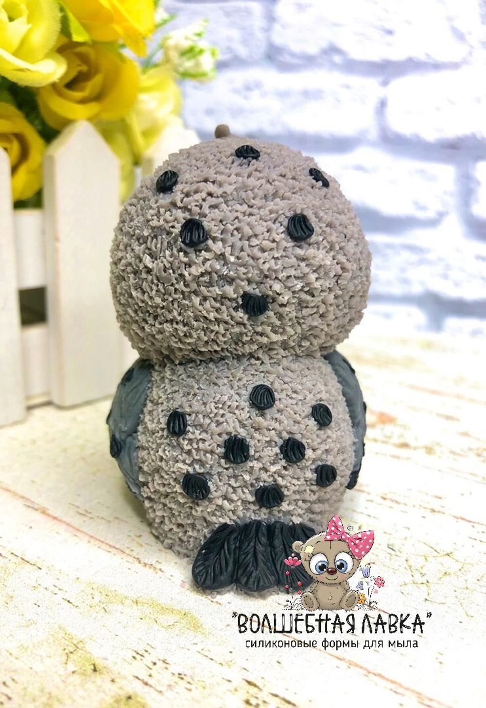 Силиконовая форма Сова