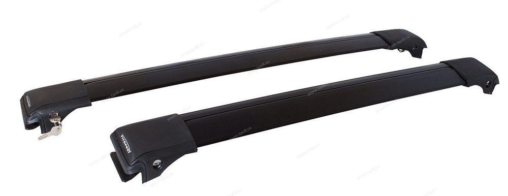 Багажник на рейлинги для Mercedes GL-Class II (X166) 5 дв. SUV 2012-2020 ,черный